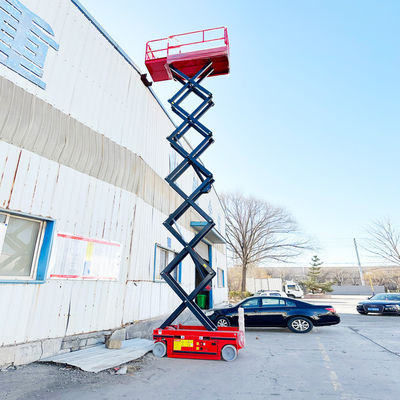 2000 kg vrachtgewicht alle terreinen hydraulisch spoor crawler lift platform voor luchtwerk