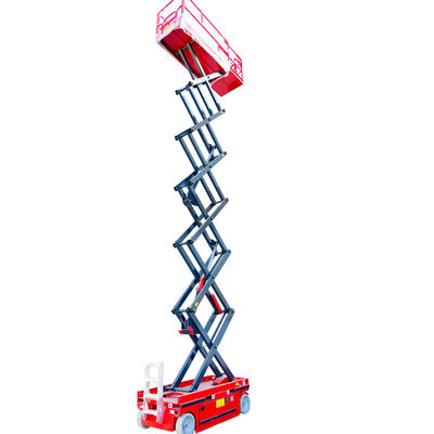Elektrisch Hydraulisch Batterij aangedreven Scheren Lift Platform Tafel Max Lifting Hoogte 8m