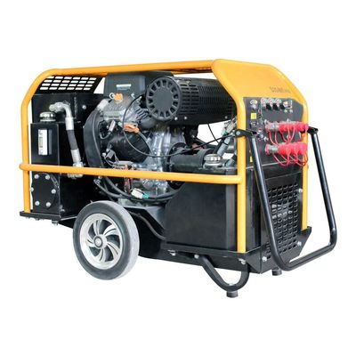 13 pk Diesel- of benzinestation Hydraulische energie-eenheid met een capaciteit van 6,1 L brandstoftank