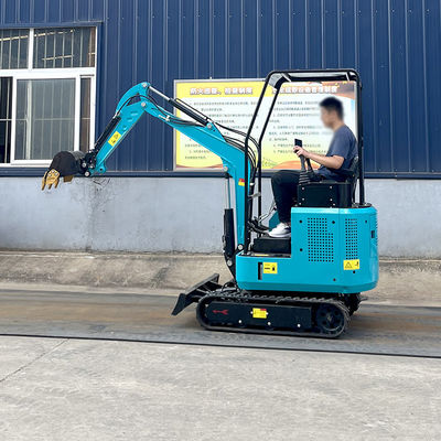 1.2 ton 1,7 ton Mini Graafmachine Hydraulische Kleine Micro Digger Machine tegen prijzen