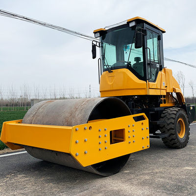 120KN Exciting Force Tandem Vibratory Roller Compactor voor precieze asfaltcompressie