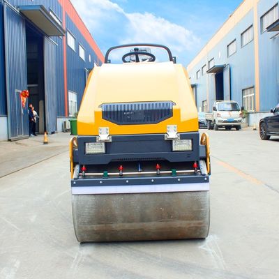 Top-rated 1t 2t 3t 4t 6t 8t 10t Double Drum Roller Compactor met HYDAC Hydraulische Valve