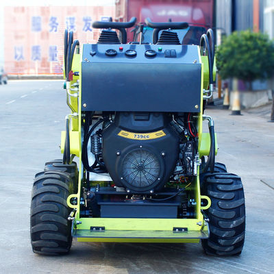 17.1kw tracked skid steer loader met CE-certificering en elektrisch glijden