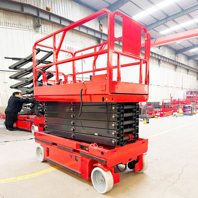 2000 kg vrachtgewicht alle terreinen hydraulisch spoor crawler lift platform voor luchtwerk