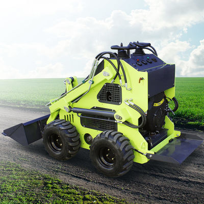 Officiële Kleine Skid Steer Loader met Multi-Function Attachment Huade Hydraulische Klep