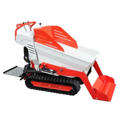 800 kg laadvermogen Mini Crawler Dumper met 6,5 pk motor en hydraulische stroom 28,8 L