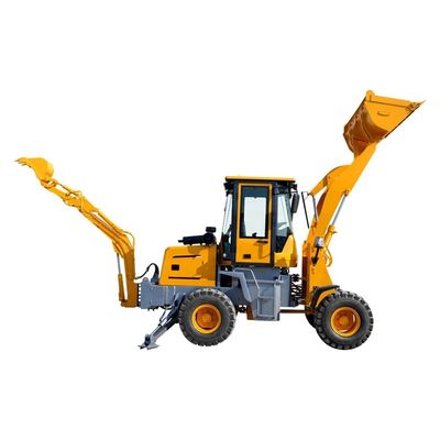 Diesel CE EPA motor Mini Retroexcavadora Boerderij Backhoe Excavator Loader 4x4 Backhoe