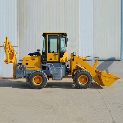 Diesel CE EPA motor Mini Retroexcavadora Boerderij Backhoe Excavator Loader 4x4 Backhoe