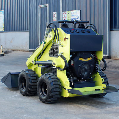 375 kg Maximale hefkracht opgetrokken skidladders voor zware mini-skidsteerladders