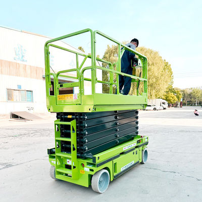 Robuust Aerail werkplatform 6m hoog Outdoor Mobile Hydraulisch Lifting Platform Lift
