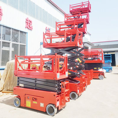 Robuust Aerail werkplatform 6m hoog Outdoor Mobile Hydraulisch Lifting Platform Lift