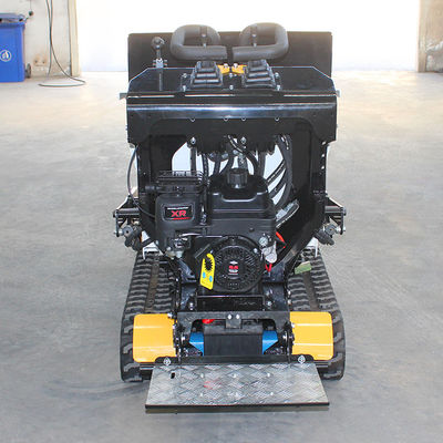Mini dumper zelfladen Ce gecertificeerde crawler loader tuin benzine kleine dumper 300kg