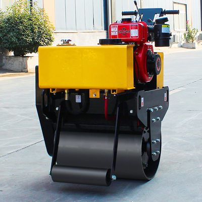 11KW Walk Behind Mini 500Kg Single Drum Hand Asfalt Kleine Tandem Rollers Compactor