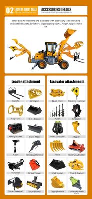 BOXINHUASHENG Hydraulische Valve Backhoe Excavator Loader voor maximale productiviteit