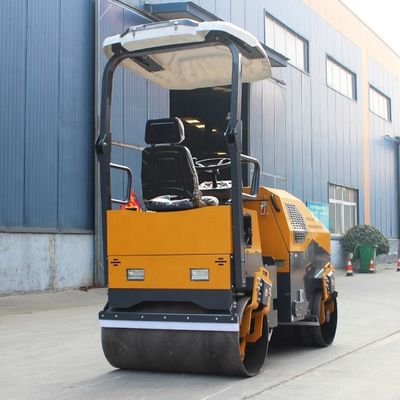 45KN Exciting Force Mini Static Road Roller voor gemakkelijke manoeuvreerbaarheid en besturing