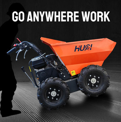 Elektrisch Diesel Zelfladen Electrico Mini Track Crawler Truck Dumper 500kg 1 Ton