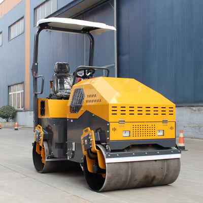 3 ton kleine wegroller met een stalen wiel met een diameter van 560 x 1100 en een lage compactiekracht