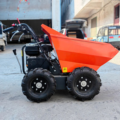 Mini dumper met elektrische kracht en Briggs Stratton motor 4.1kw/3600rpm