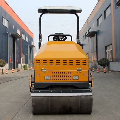 Doppeltrommelroller 3 ton hydraulische trillingswegcompressor voor glad en compact