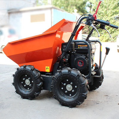 Mini dumper met elektrische kracht en Briggs Stratton motor 4.1kw/3600rpm