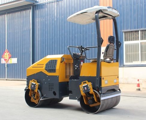 Vervaardigingsbedrijf Doppeltrommel Dieselmotor Wegroller met HYDAC Hydraulisch Valve