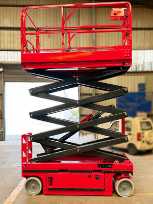 HQ-Lift Full Electric Mobile Folded Platform voor smalle ruimtes Maximale hefhoogte 14m