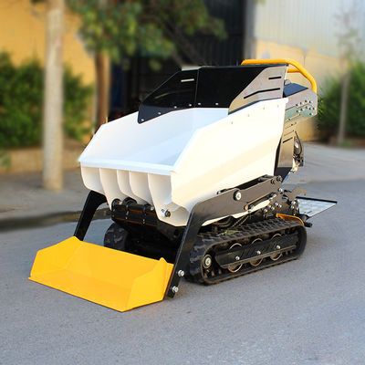 Zelflaadbare mini-crawler dumper met 500 kg laadcapaciteit en 360 kg machinegewicht