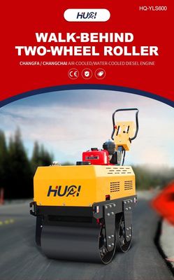 Vibratorcompactor voor kleine wegrollers met een nominale amplitude van 0,5 mm en een snelheid van 0-4 km/h
