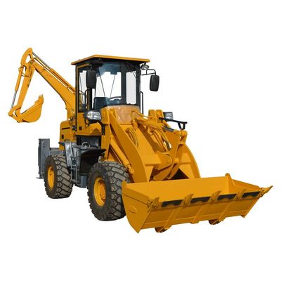 4 wiel aandrijving 2 ton bagger met en Min. Draaiingstraal 000 mm