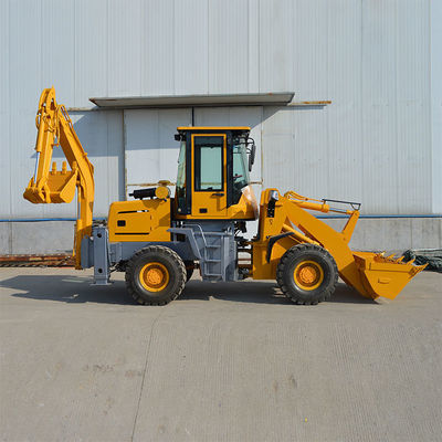 4 wiel aandrijving 2 ton bagger met en Min. Draaiingstraal 000 mm