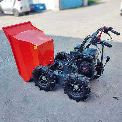 KYB Hydraulische klep 350 kg Nutteload benzine motor 4 wielen mini dumper/wiel dumper mini