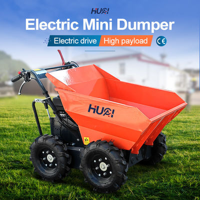 300-1000 kg mini volledig elektrische laadmachine met vier wielen en compact ontwerp voor een gemakkelijke bediening
