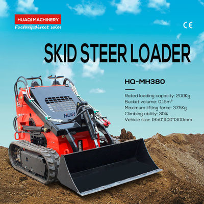 Briggs Stratton Motor Mini Skid Steer Loader met Multi Functies