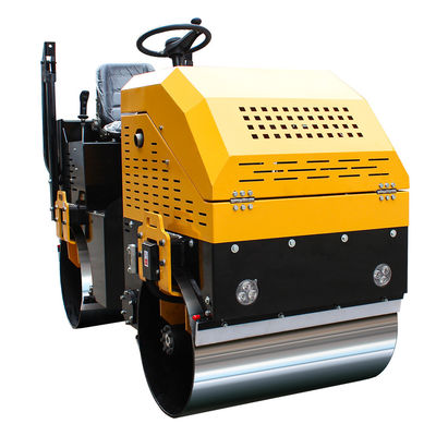 CHANGCHAI Motor Hydraulische trilling 1500kg Mini Road Roller Compactor voor gladde wegen
