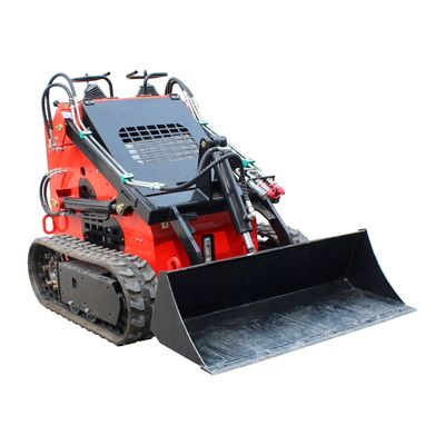 Hoge bedrijfsdoeltreffendheid Multifunctie wiel Kleine skid steer loader Beste keuze