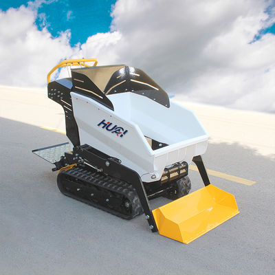 Elektrische Crawler Mini Dumper 500kg 1000kg Mini Track Dumper Bewegende Type Crawler Loader