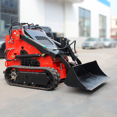 Hoge bedrijfsdoeltreffendheid Multifunctie wiel Kleine skid steer loader Beste keuze