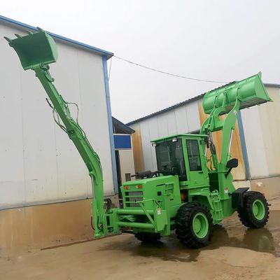 HQ-WZ-25-30 4x4 Hydraulische graafmachine lader geïntegreerd machinewiel mini-buigmachine