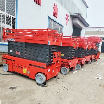 48V/4.5kw Motorvermogen 4-16m Lift Mobile Scissors Platform voor industriële toepassingen