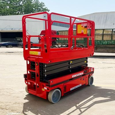 48V/4.5kw Motorvermogen 4-16m Lift Mobile Scissors Platform voor industriële toepassingen
