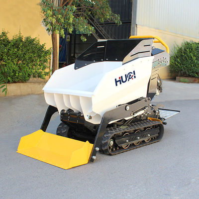 Rubber Track Truck Moving Type Crawler Loader 300kg 500kg Mini Dumper Machine met een spoor