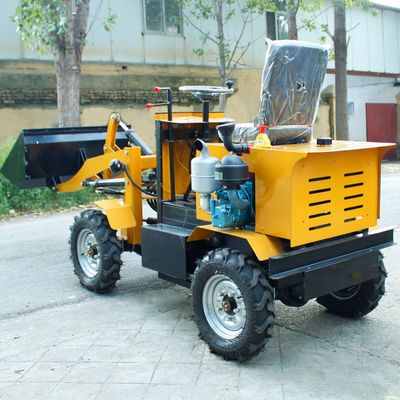 CE EPA Backhoe Battery 4 Wheel Drive Kleine elektrische laadmachines met elektrische start