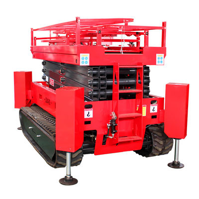 6m 8m 10m 12m Hydraulisch luchtwerkplatform met telescopisch armwiel Spinnentype