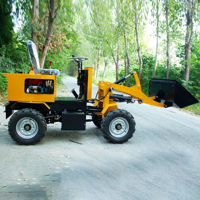 1-3 ton landbouwcompacte telescopische laadmachine met een capaciteit van 1 CBM emmer
