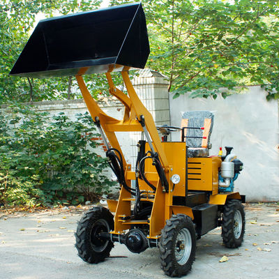 1-3 ton landbouwcompacte telescopische laadmachine met een capaciteit van 1 CBM emmer