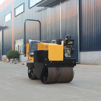 Wegbouwapparatuur Stalen wiel wegroller met trillingsfrequentie 70 Hz