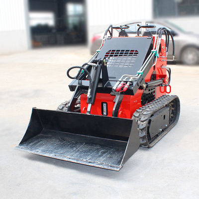 Werkingssnelheid 0-6 km/h Mini-Skid Steer Loader met 200 kg nominale lading en dieselmotor