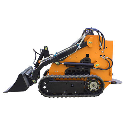 Werkingssnelheid 0-6 km/h Mini-Skid Steer Loader met 200 kg nominale lading en dieselmotor