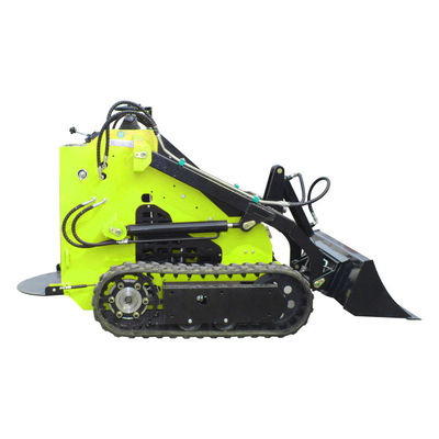 Werkingssnelheid 0-6 km/h Mini-Skid Steer Loader met 200 kg nominale lading en dieselmotor