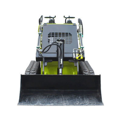 Werkingssnelheid 0-6 km/h Mini-Skid Steer Loader met 200 kg nominale lading en dieselmotor